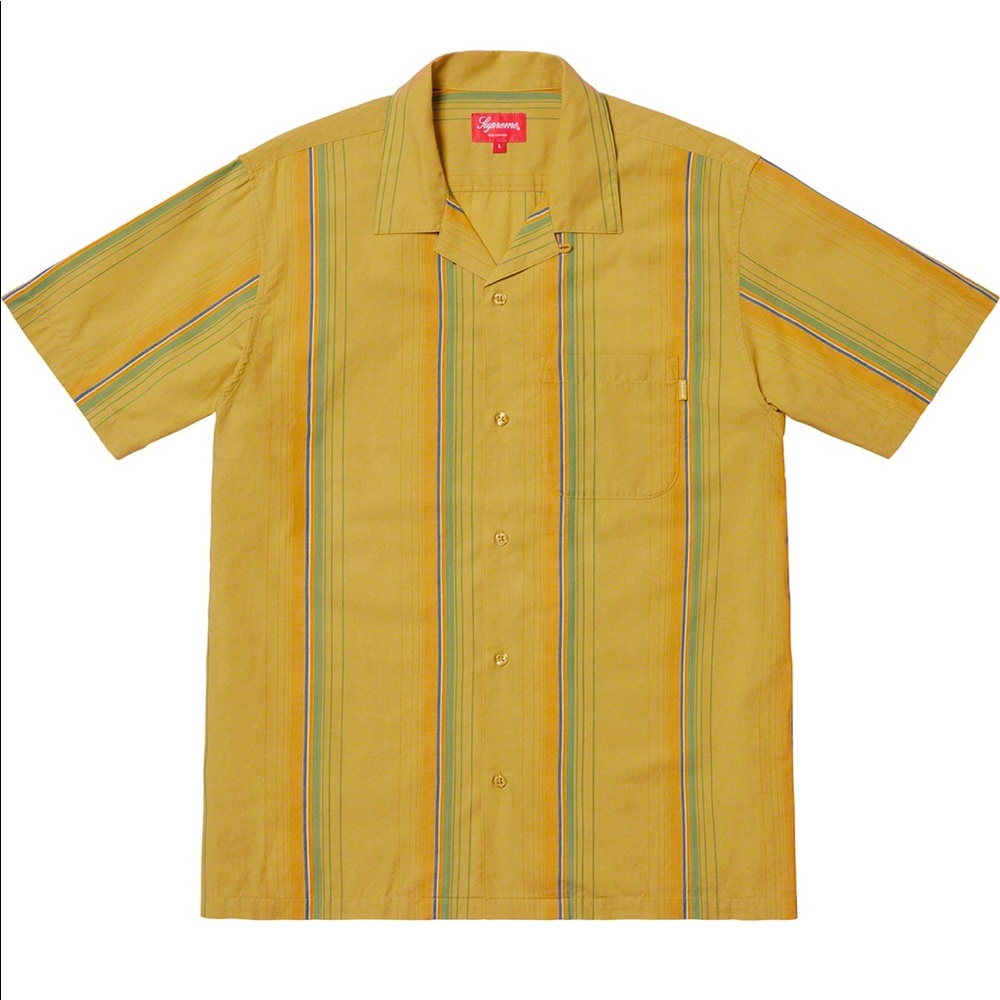 Supreme Vertical Stripe Shirt s/s
Lime green xl